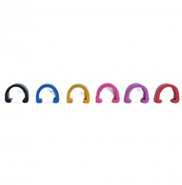 MOTOKING ALLOY BRAKE CABLE FRAME CLIPS (5 PACK)
