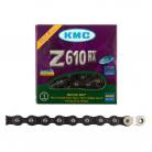 KMC Z610HX 1/2x3/32" PREMIUM CHAIN GUN METAL BLACK