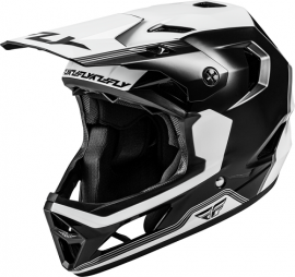 FLY RACING RAYCE REPEAT HELMET BLACK/WHITE