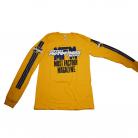 BMX ACTION LONG SLEEVE JERSEY YELLOW / BLUE/ WHITE