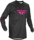 FLY RACING F-16 JERSEY BLACK/PINK