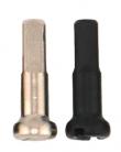 STANDARD BRASS 16mm / 14g NIPPLES (75/Bag)