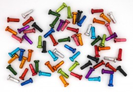 STANDARD ALLOY 14mm / 14g NIPPLES (36/Bag)