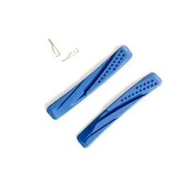 BOX ONE 70mm REPLACEMENT CARBON  BRAKE PADS BLUE