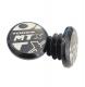 TOKEN TK267 MTX BAR END PLUGS BLACK