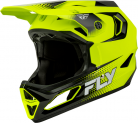 FLY RACING RAYCE SONAR HELMET HI-VIS/BLACK/WHITE
