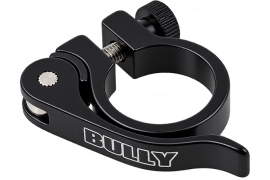 BULLY QUICK RELEASE 1-1/8" (26.8mm) SEATPOST CLAMP BLACK